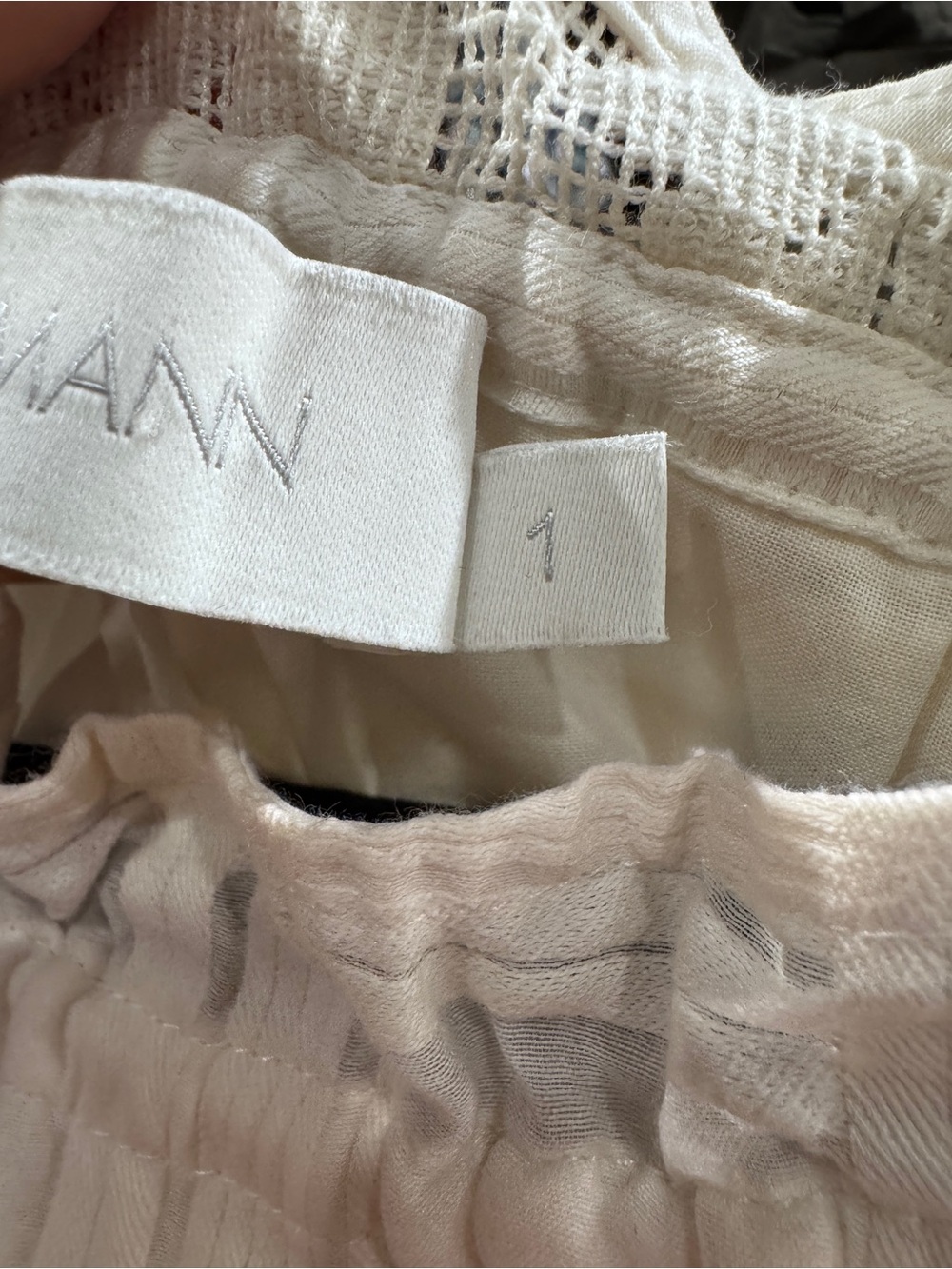 Zimmermann Andie halterneck broderie-anglaise lace top - Size 1 - Picture 8 of 9